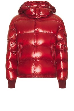 Moncler: Куртка с вышивкой 