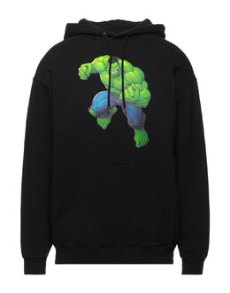 Balenciaga: Чёрная толстовка 