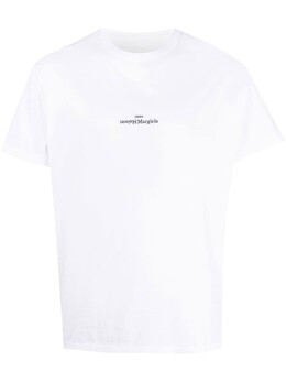 Maison Margiela: Белая футболка 