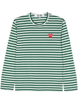 Comme des Garçons: Зелёная футболка 