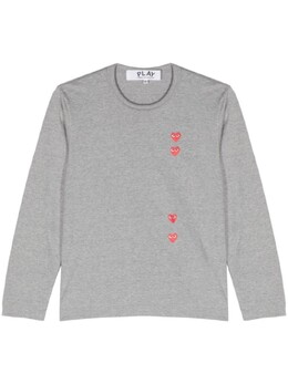 Comme des Garçons: Футболка с принтом 