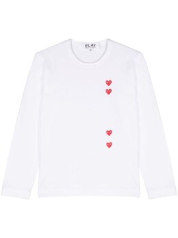 Comme des Garçons: Футболка с принтом 