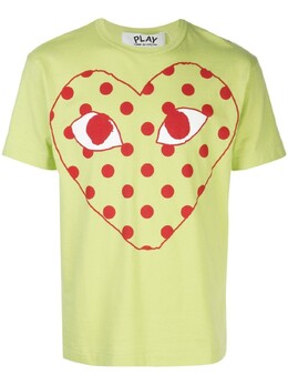Comme des Garçons: Зелёная футболка 