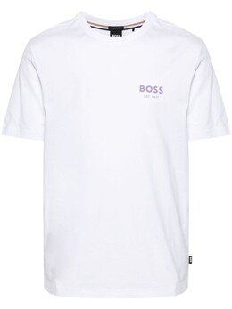 BOSS: Белая футболка 
