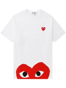 Comme des Garçons: Футболка с принтом 