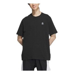 Adidas: Чёрная футболка  Essential