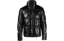 Moncler: Блестящая куртка 
