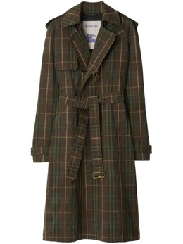 Burberry: Плащ в клетку 