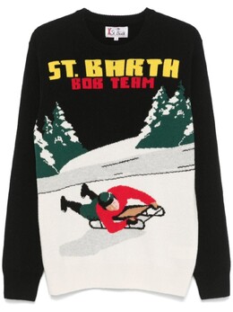 MC2 Saint Barth: Чёрный свитер  Heron