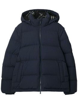 Burberry: Синяя куртка 