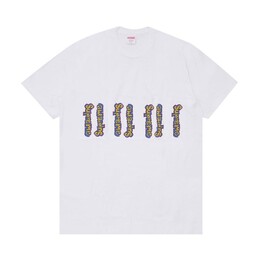 Supreme: Белая футболка  Gonz