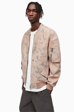 Allsaints: Коричневая куртка  All Saints