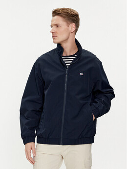 Tommy Jeans: Синяя куртка  Essential
