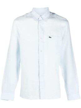 Lacoste: Синяя рубашка 