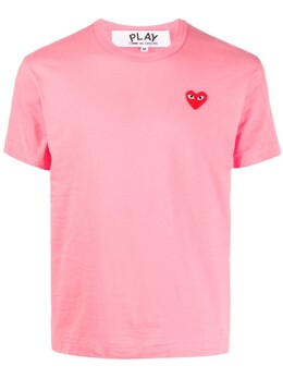 Comme Des Garçons Play: Футболка с вышивкой 