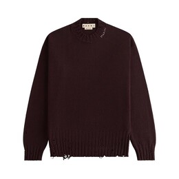 Marni: Рваный свитер 