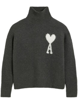 AMI Paris: Толстовка  Ami de Cœur с воротником