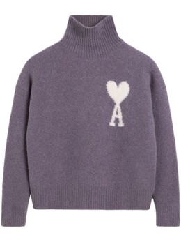 AMI Paris: Толстовка  Ami de Cœur с воротником