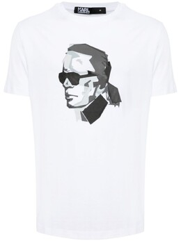 Karl Lagerfeld: Футболка с принтом 