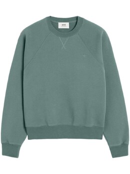 AMI Paris: Зелёная толстовка  Ami de Cœur