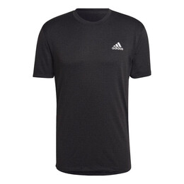 Adidas: Чёрная футболка  HEAT RDY