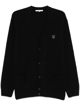 Maison Kitsuné: Чёрный кардиган 