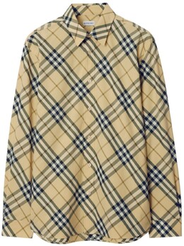 Burberry: Рубашка  Vintage Check в клетку