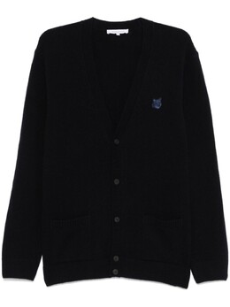 Maison Kitsuné: Синий кардиган 