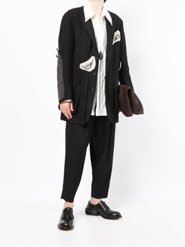 Yohji Yamamoto: Пиджаки с принтом 