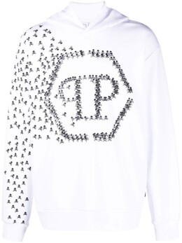 Philipp Plein: Белая толстовка  Skull