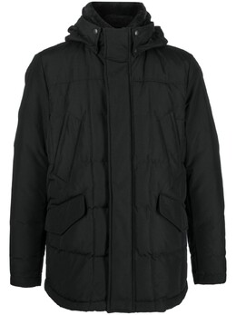 Woolrich: Пуховик с капюшоном 