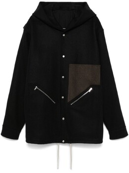 Rick Owens: Чёрное пальто 