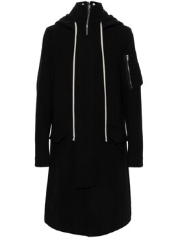 Rick Owens: Чёрное пальто 