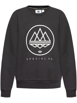 Adidas: Серая толстовка  Spezial
