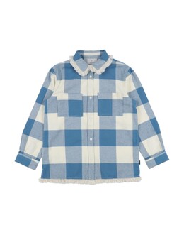 Woolrich: Синяя рубашка 