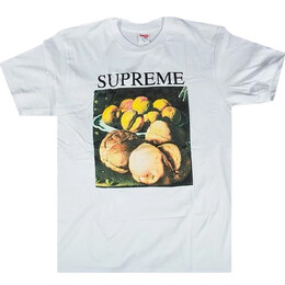Supreme: Белая футболка  Life