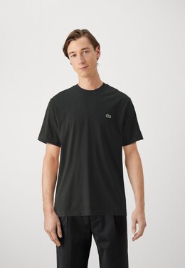 Lacoste: Чёрная футболка 