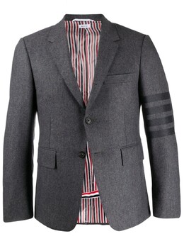 Thom Browne: Серые пиджаки  4-Bar