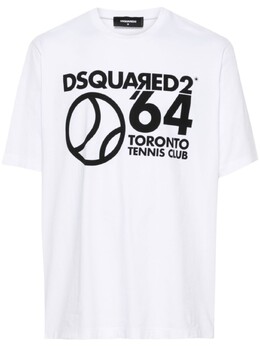 Dsquared2: Белая футболка 