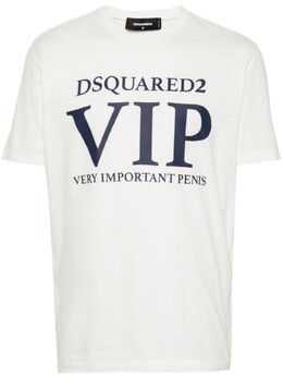 Dsquared2: Белая футболка 