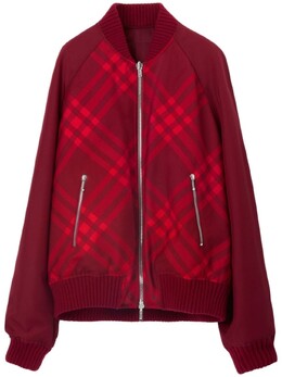 Burberry: Куртка в клетку 
