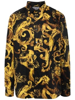 Versace Jeans Couture: Рубашка с принтом 