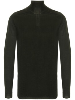 Rick Owens: Зелёный свитер  Level