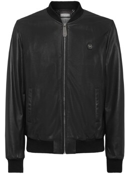 Philipp Plein: Кожаная куртка 
