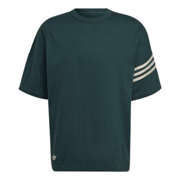 Adidas: Зелёная футболка  Adicolor