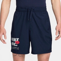 Nike: Синие шорты  Dri FIT