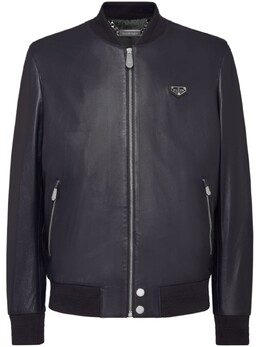 Philipp Plein: Кожаная куртка 