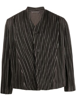 Homme Plissé Issey Miyake: Однобортные пиджаки 