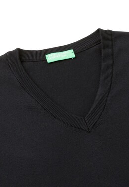 United Colors Of Benetton: Свитер с v-образным вырезом 