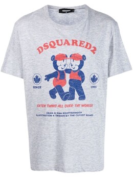 Dsquared2: Серая футболка 